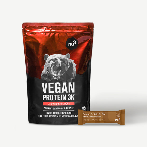 nu3 Vegan Protein 3K + Vegan Protein 3K Bar