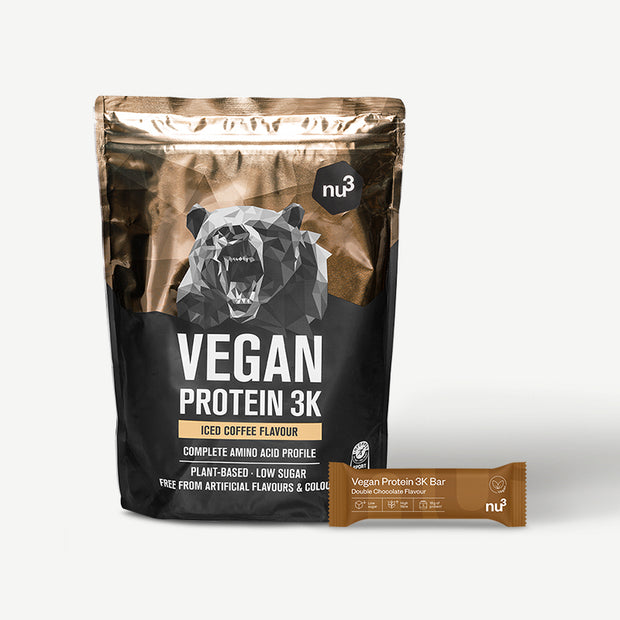 nu3 Vegan Protein 3K + Vegan Protein 3K Bar